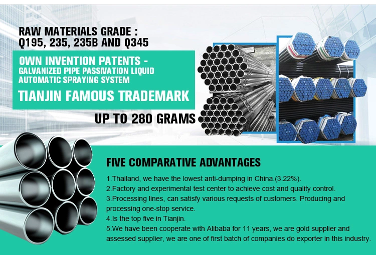 ROUND BLACK IRON S235 STRUCTURAL STEEL PIPE