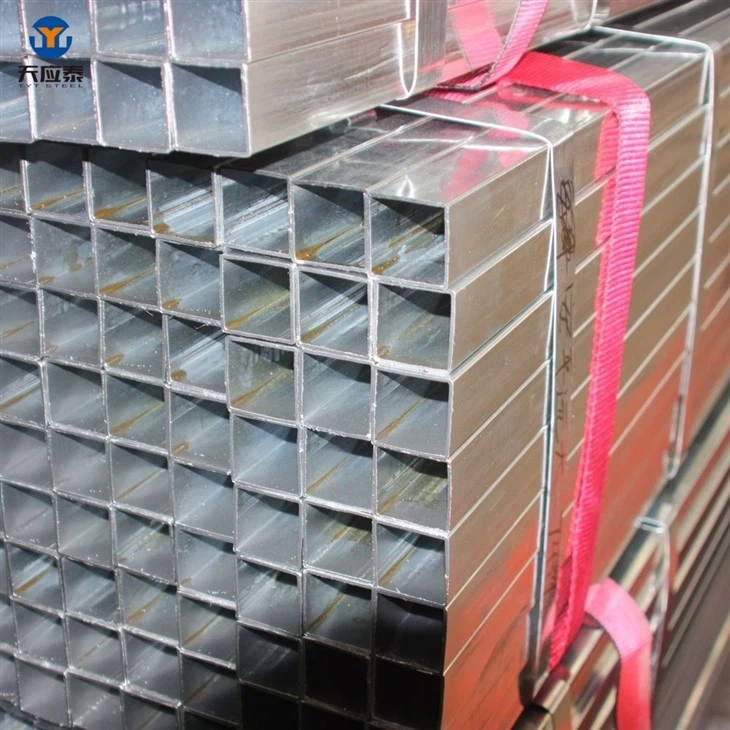 MS DN 120x120 Mm Galvanized Square Tube