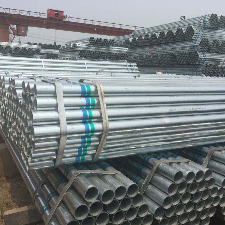 Hot Dip Galvanized Steel Pipe For Workshop Construction