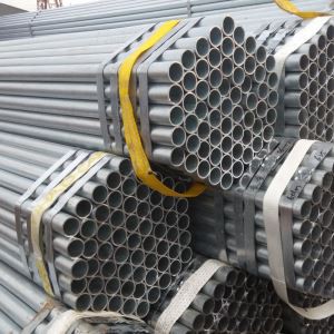 Zinc Coated 200-500g/sqm Hot Dip Gi Galvanized List Erw Ms Water Steel Pipe Price Per Meter