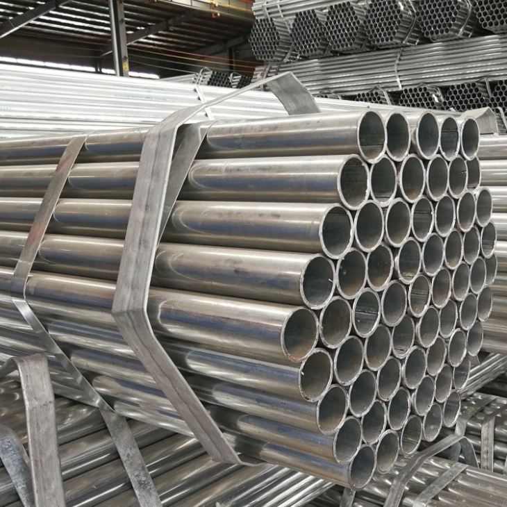 International Standard Galvanized Steel Pipe Round Pipe