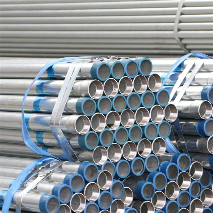 4 Inch 6 Inch ASTM A53 BS 1387 MS Pipe Hot Dip Galvanized Steel Tube GI Pipe Pre Galvanized Steel Pipe