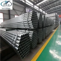 Astm A53 Grade B Galvanized Ms Structure Round Steel Pipe