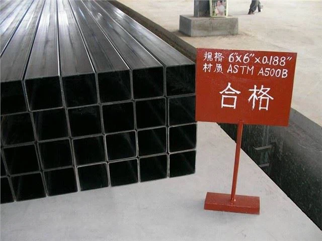 Thin Wall Thickness Black Annealed Square Pipe