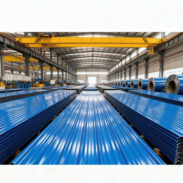 Warehouse ASTM DX51D DX54D Q235 Z100 Z275 White Roofing Sheet Gi Corrugated Zinc Roofing Plate Sheet suppliers